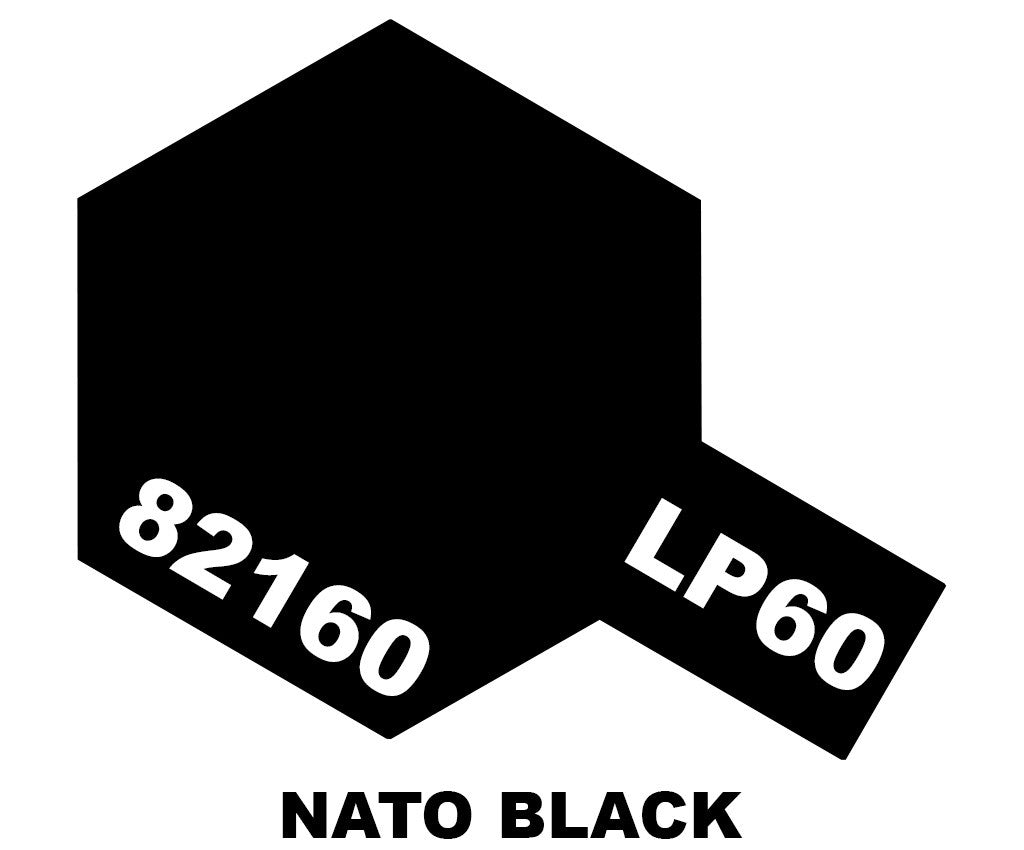 Tamiya LP Paint - LP-60 NATO Black - 82160