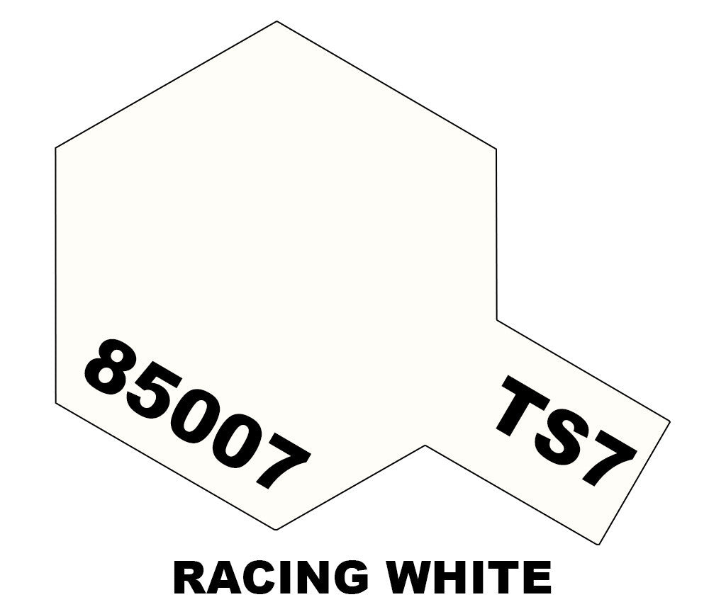 Tamiya TS Sprays - TS-7 Racing White - 85007