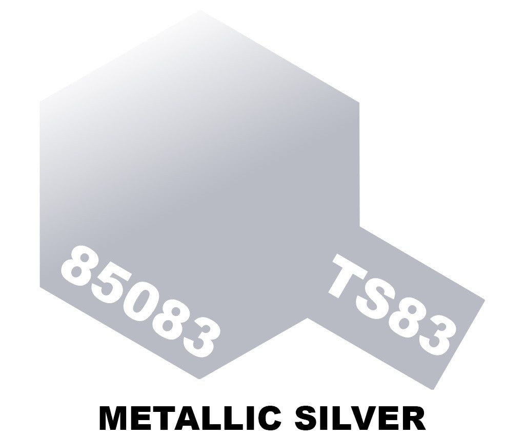 Tamiya TS Sprays - TS-83 Metallic Silver - 85083