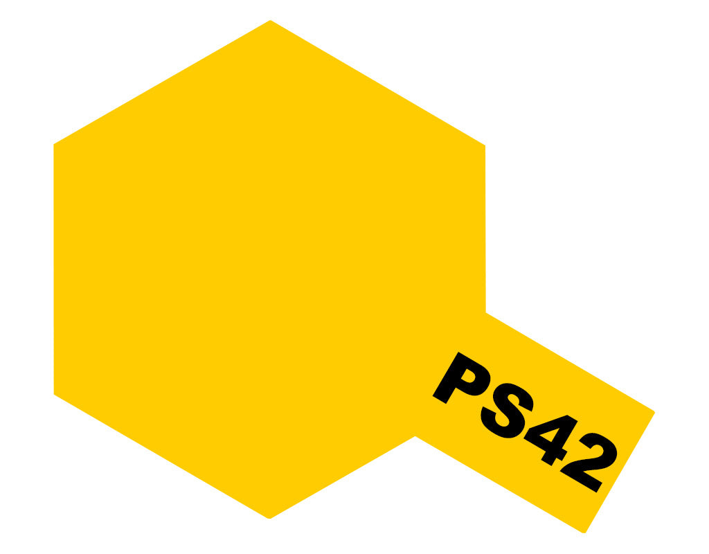 Tamiya PC Sprays - PS-42 Translucent Yellow - 86042