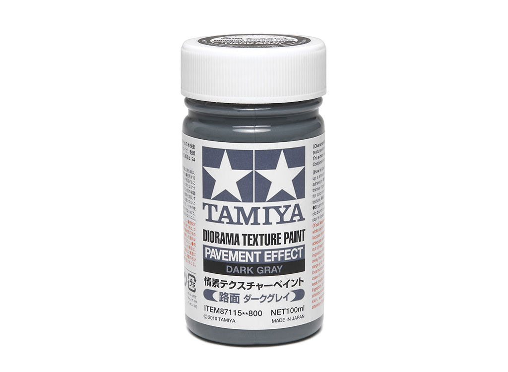 Tamiya Mini Acrylic - Texture Paint- Pavement Gray - 87115