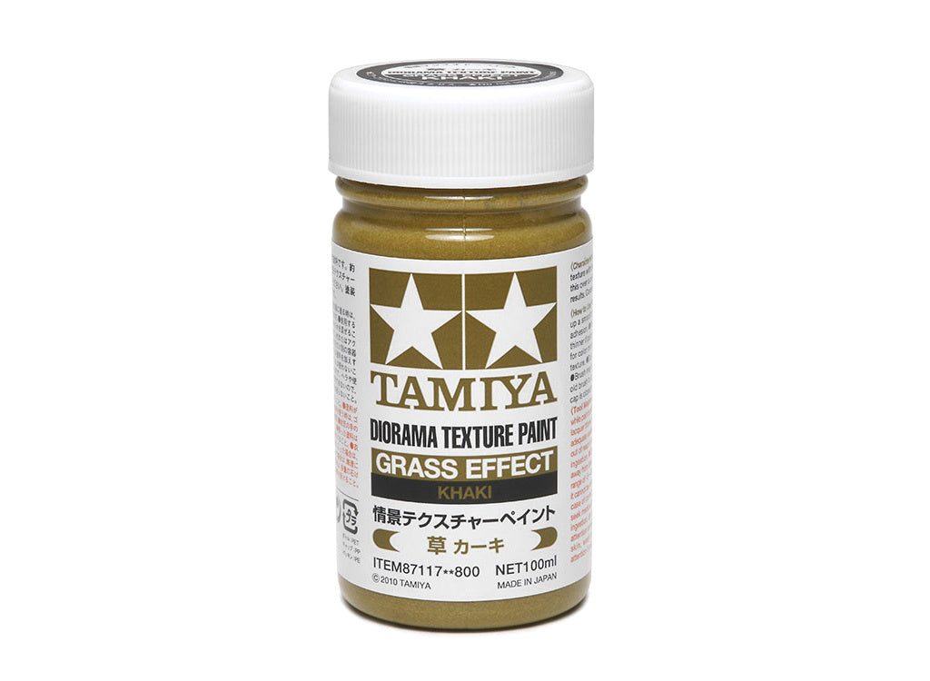 Tamiya Mini Acrylic - Texture Paint Grass Khaki - 87117