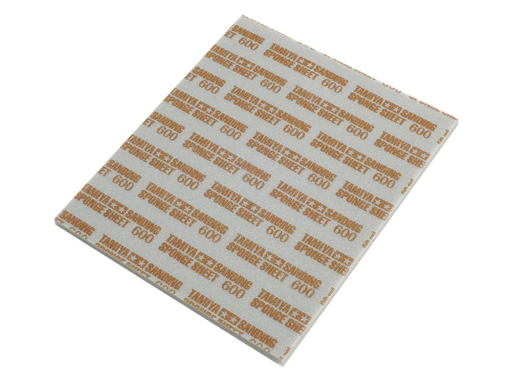 Tamiya - Sanding Sponge Sheet 600 Grit 87148