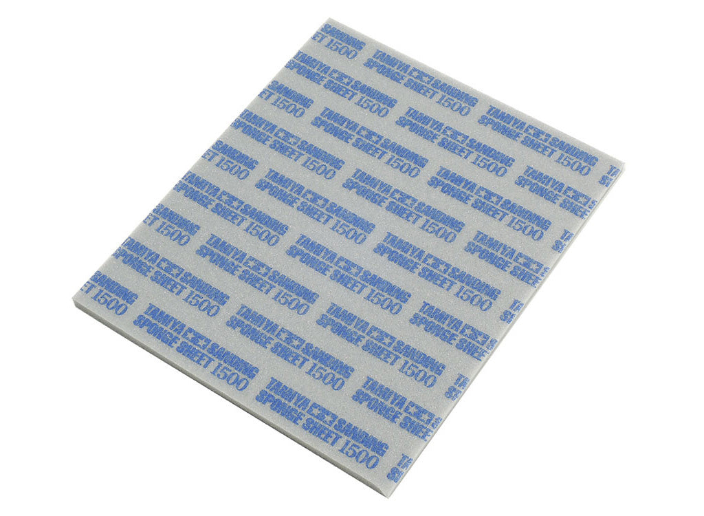 Tamiya - Sanding Sponge Sheet 1500 Grit 87150