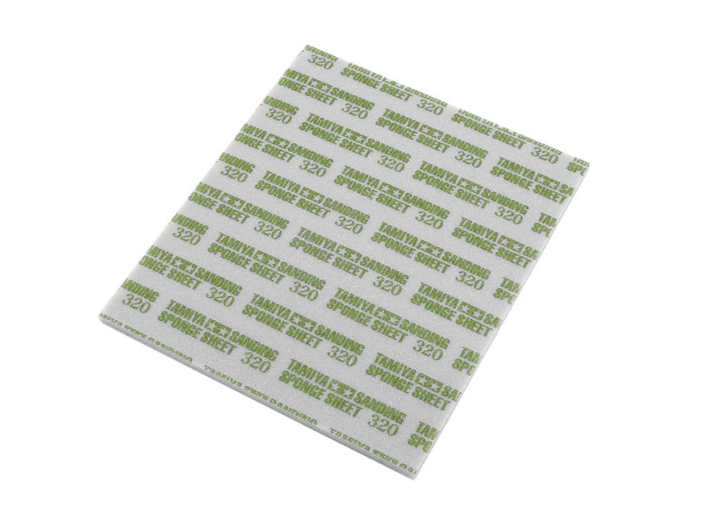 Tamiya - Sanding Sponge Sheet 320 Grit 87163