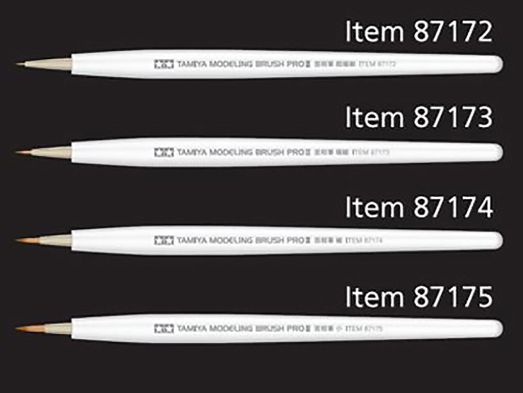 Tamiya Tools & Accessories - Pro II Pointed Brush X Fine - 87173