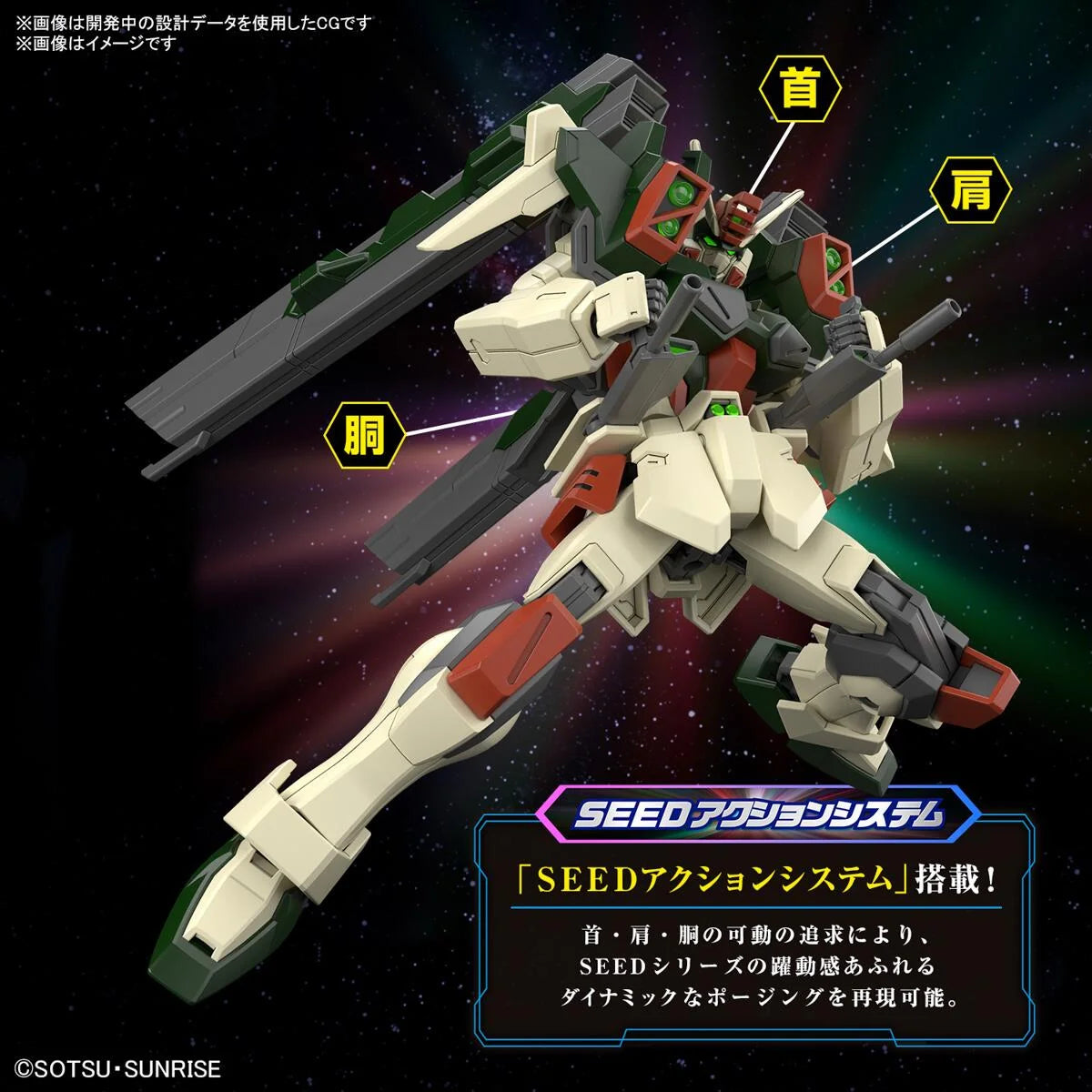 1/144 HG Bandai - ZGMF-103HD Lightning Buster Gundam