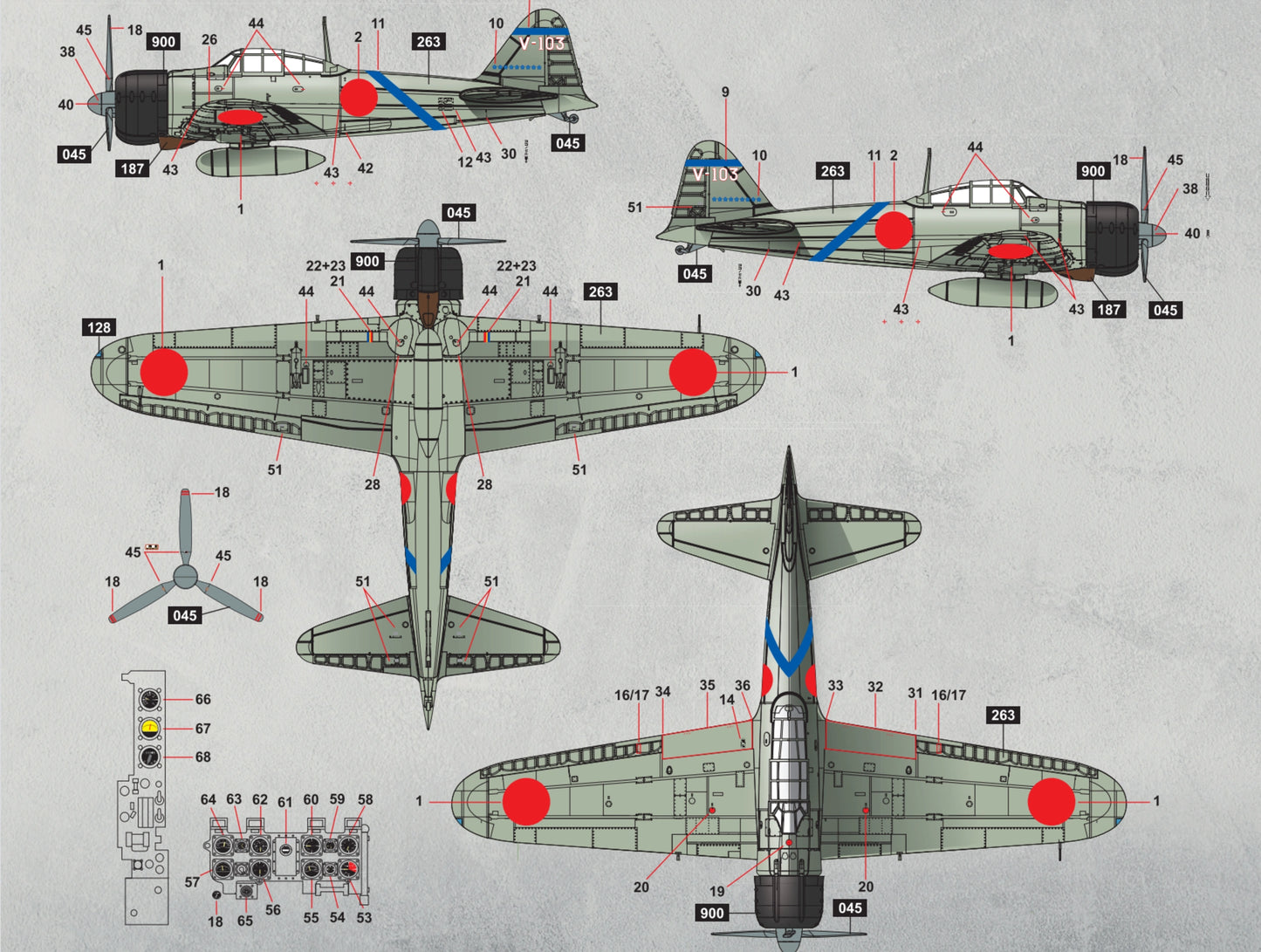 1/35 Border Model - A6M2 Mitsubishi Zero (PRE-ORDER SUMMER 2025)