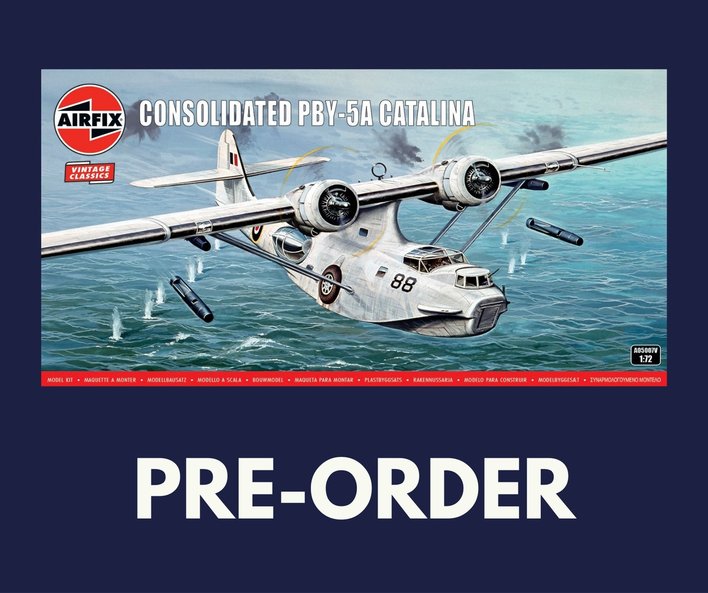 1/72 Airfix - Consolidated PBY-5A Catalina (PRE-ORDER)