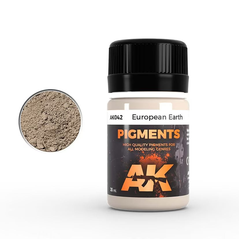AK Interactive - AK042 European Earth Pigment 35ml