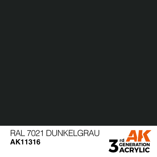 AK11316 - AFV Series - RAL 7021 Dunkelgrau