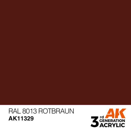 AK11329 - AFV Series - RAL 8013 Rotbraun