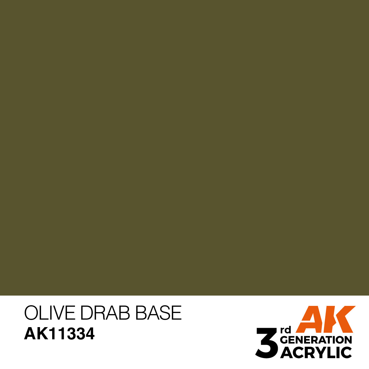 AK11334 - AFV Series - Olive Drab Base