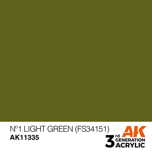 AK11335 - AFV Series - Nº1 Light Green (FS34151)