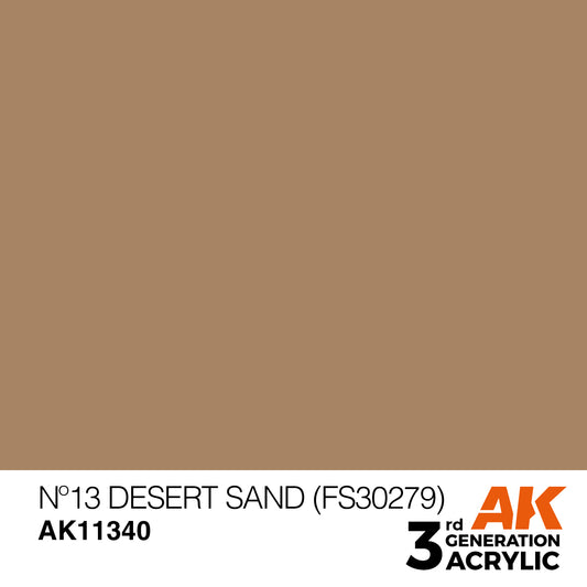 AK11340 - AFV Series - Nº13 Desert Sand (FS30279)
