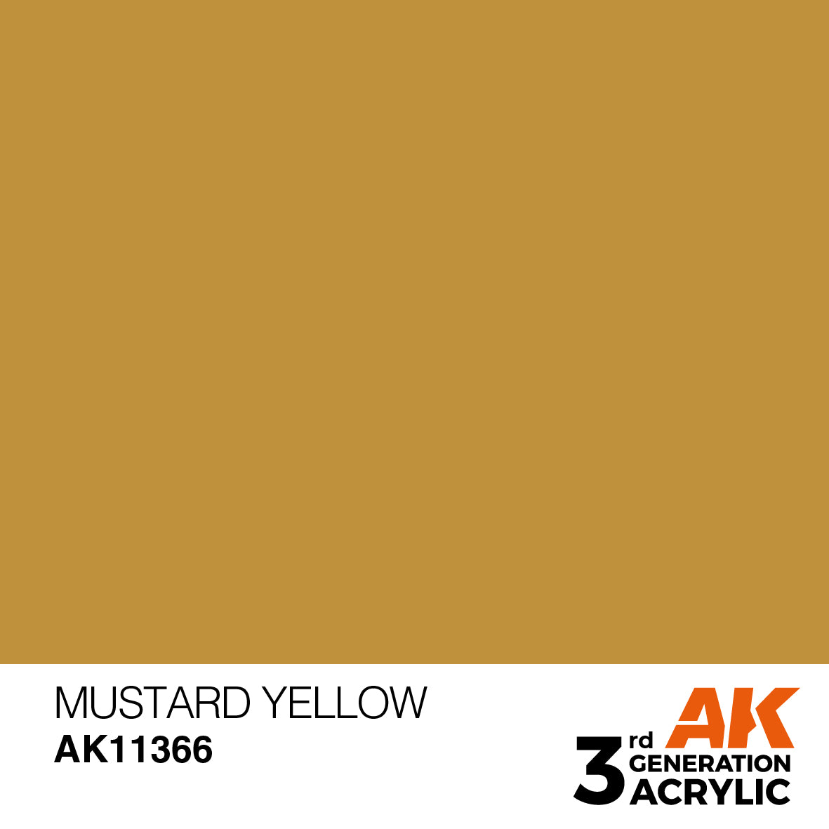 AK11366 - AFV Series - Mustard Yellow