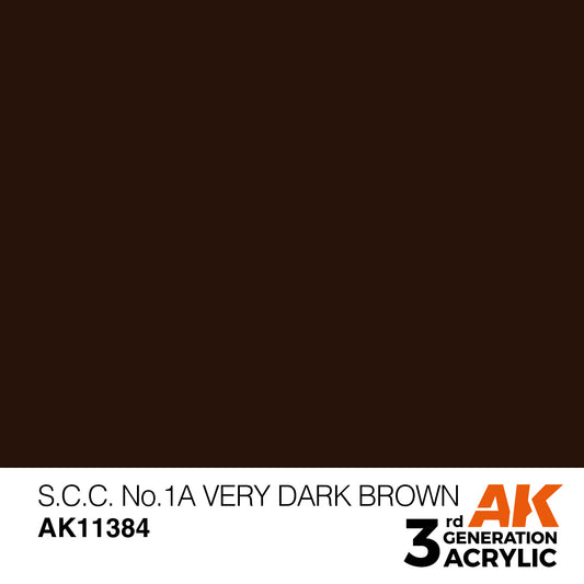 AK11384 - AFV Series - S.C.C. No.1A Very Dark Brown