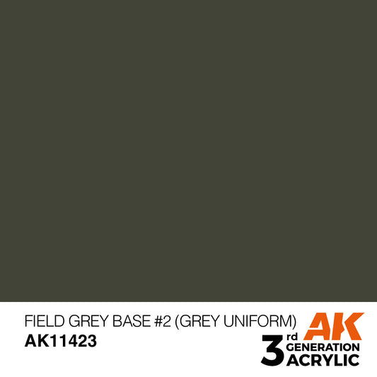 AK11423 - Figure Series - Field Grey Base #2 (Grey Uniform)