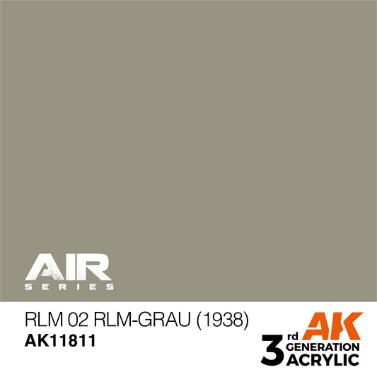 AK11811 - AIR Series - RLM 02 RLM-Grau (1938)