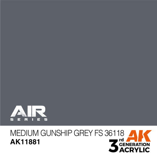 AK11881 - AIR Series - Medium Gunship Grey
