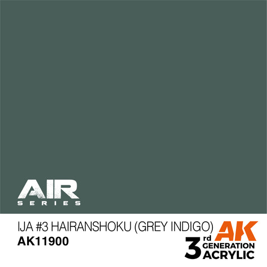 AK11900 - AIR Series - IJA #3 Hairanshoku (Grey Indigo)