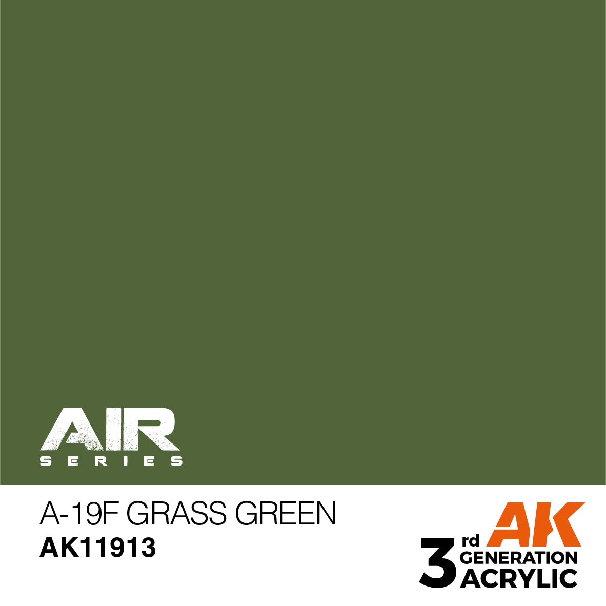 AK11913 - AIR Series - A-19f Grass Green