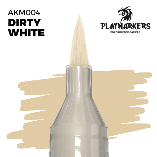 AKM004 - AK Playmarker - Dirty White