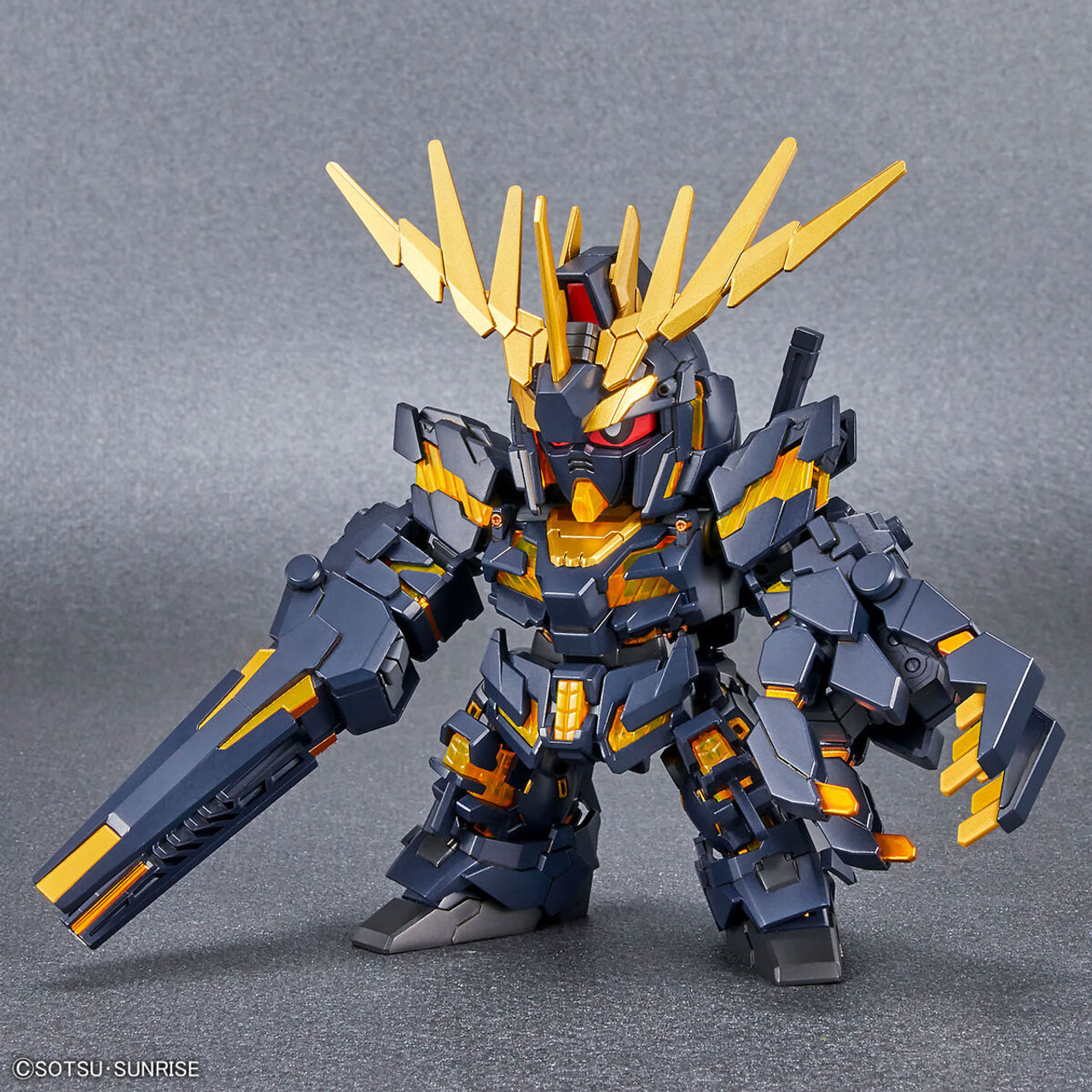 SD Bandai - Gundam Cross Silhouette Unicorn Gundam 02 Banshee with Destroy Mode & Norn Parts Set