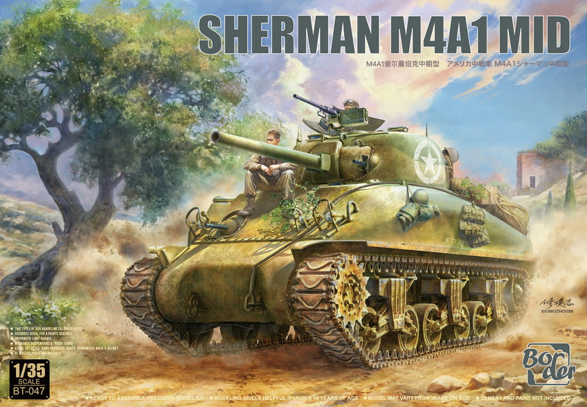 1/35 Border Model - Sherman M4A1 MID