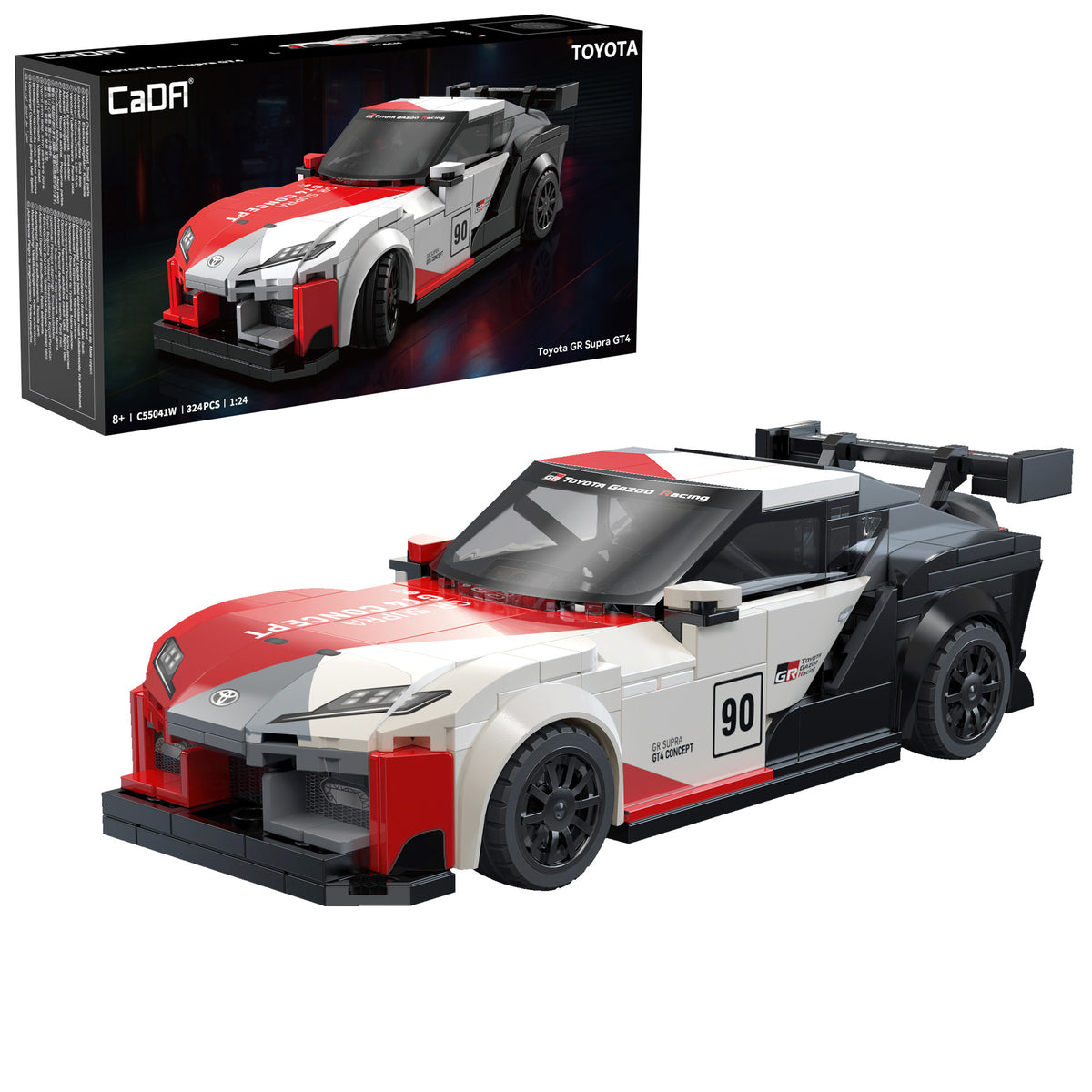 CaDA 1/24 Toyota GR Supra GT4 C55041W box
