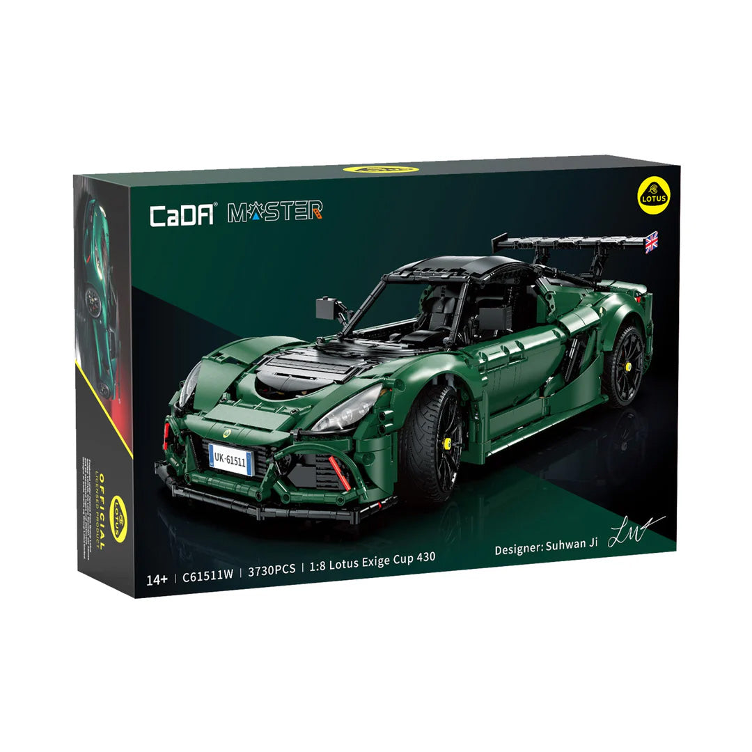 CaDA 1:8 Cars - 1:8 Lotus Exige Cup 430 Cars - 3730 pcs - C61511W