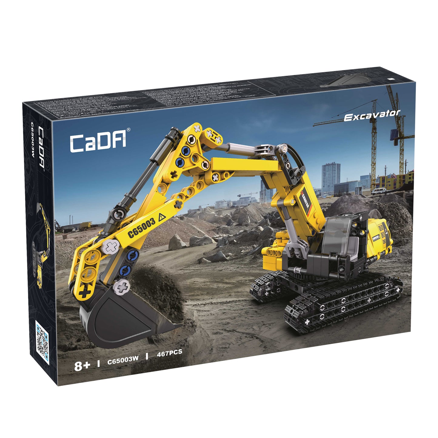 CaDA Farm Series - Excavator - 467 pcs - C65003W