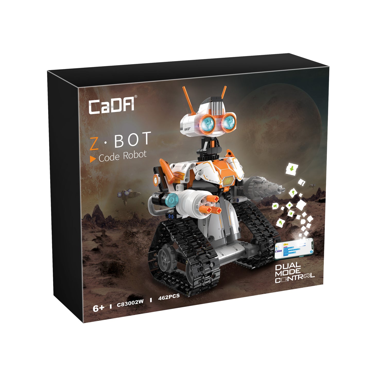 CaDA Steam Series - Z-BOT Code Robot - 462 pcs - C83002W