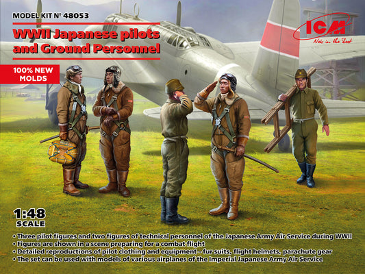 ICM 1/48 - Japanese pilots and Ground Personnel WWII