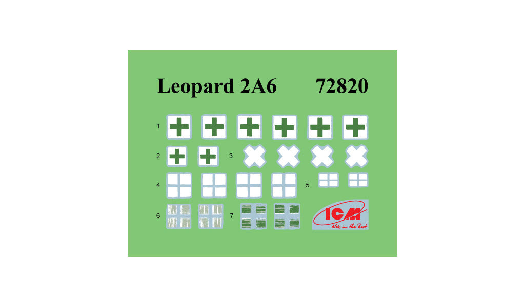 1/72 ICM - Ukrainian Leopard 2A6