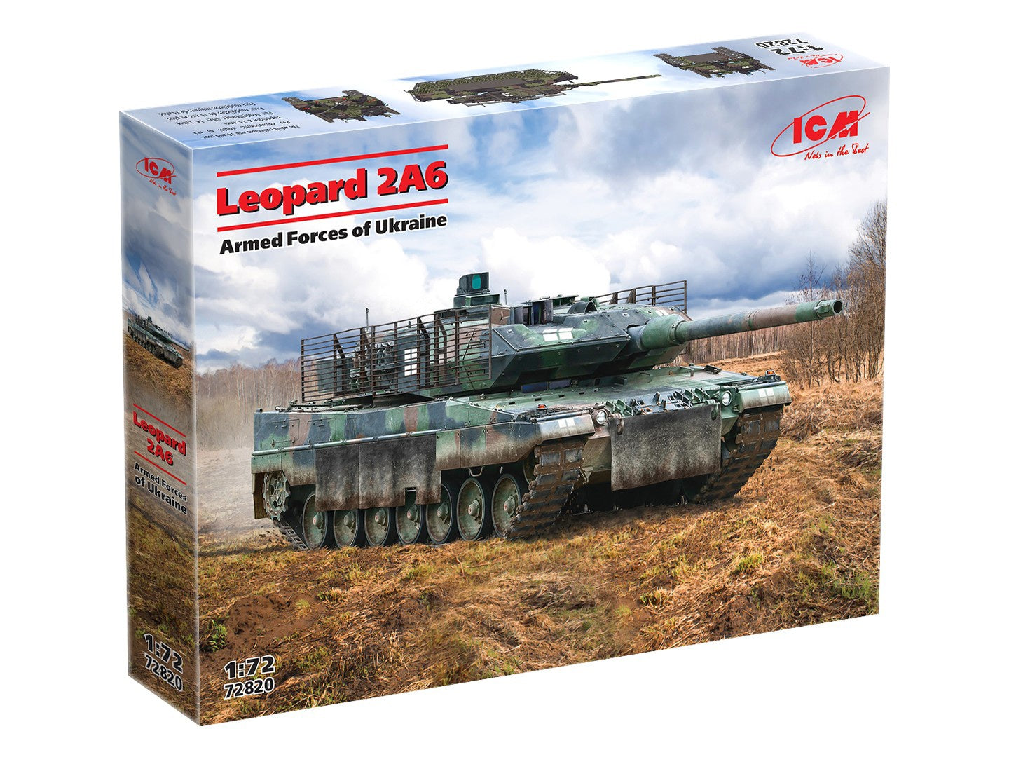1/72 ICM - Ukrainian Leopard 2A6
