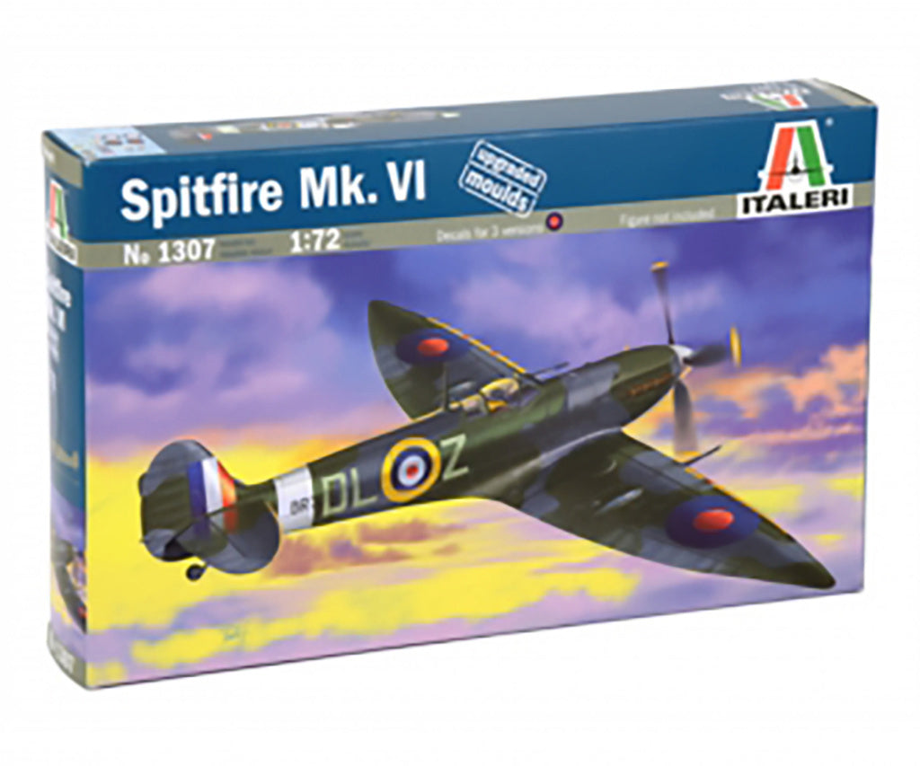 Italeri 1/72 Aircraft - Spitfire Mk Vi - 1307