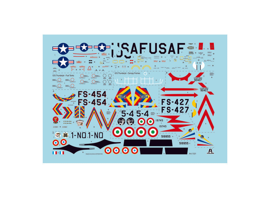 1/72 Italeri - F-84 E/G Thunderjet