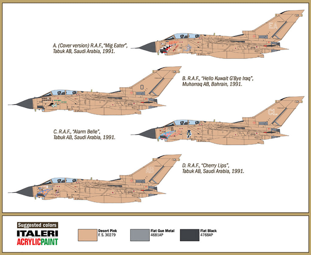 1/72 Italeri - Tornado GR.1 (Gulf War)