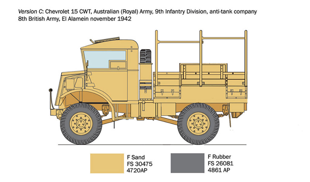 1/35 Italeri - Chevrolet 15 CWT