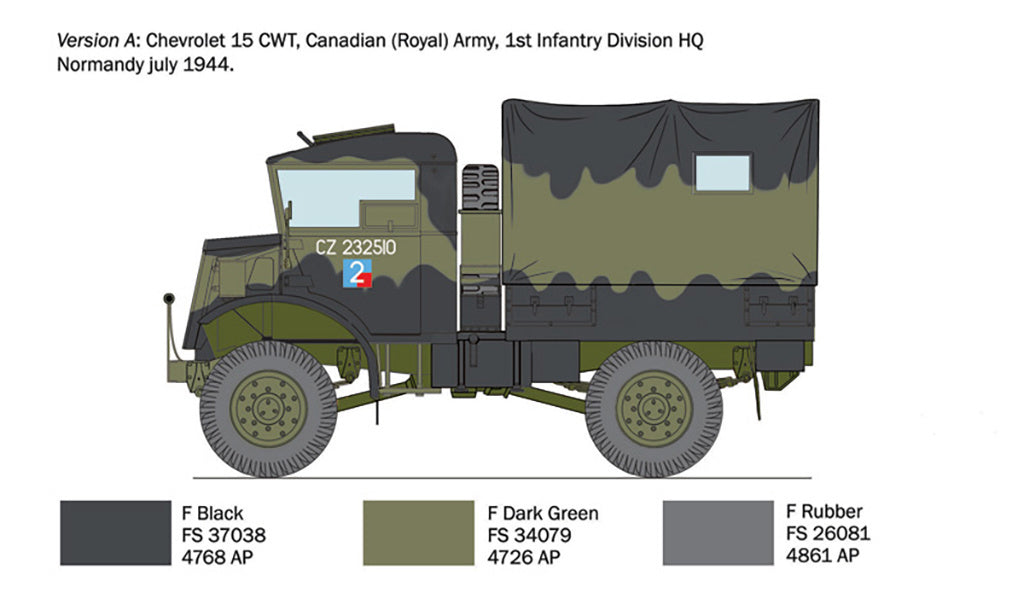 1/35 Italeri - Chevrolet 15 CWT