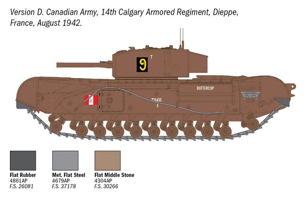 1/72 Italeri - Churchill Mk.II