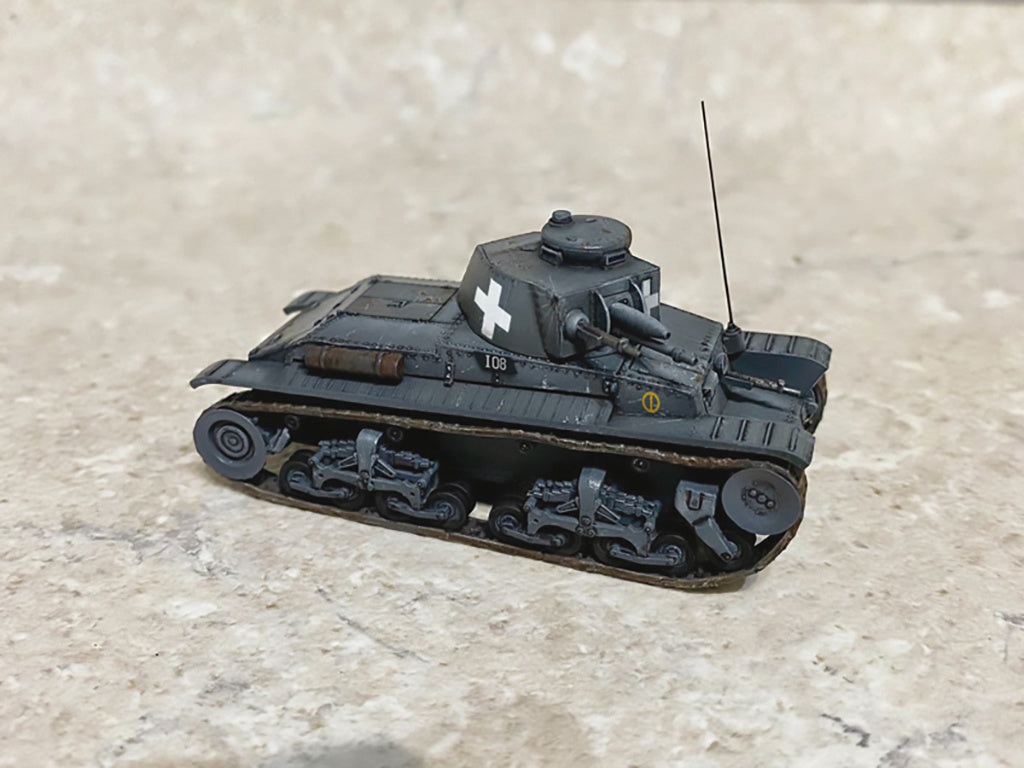 1/72 Italeri - Panzerkampfwagen 35(t) w/Figure