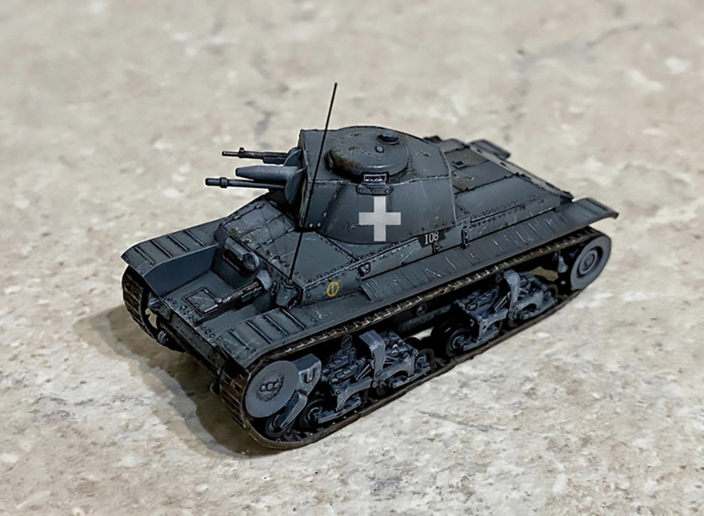 1/72 Italeri - Panzerkampfwagen 35(t) w/Figure