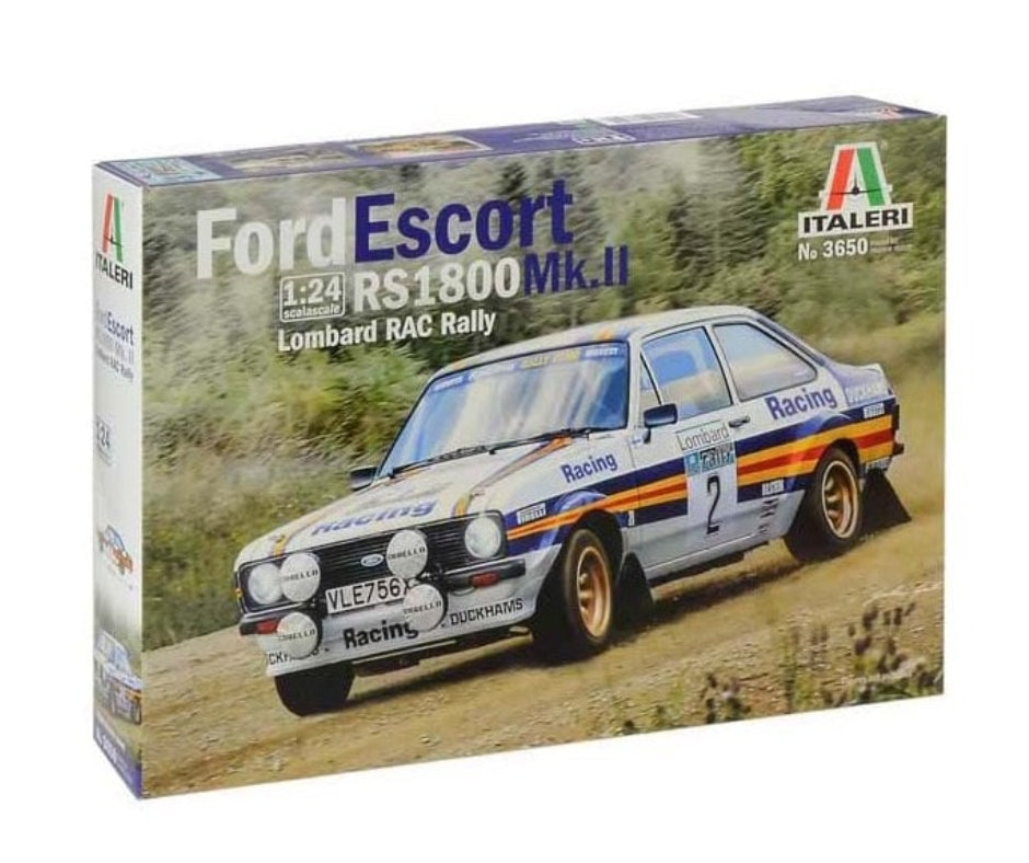 1/24 Italeri - Ford Escort RS1800 Mk.II Lombard RAC Rally