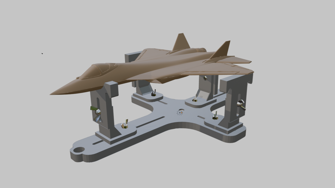 Model Aircraft Berth / Building Cradle for scales 1/144 to 1/48