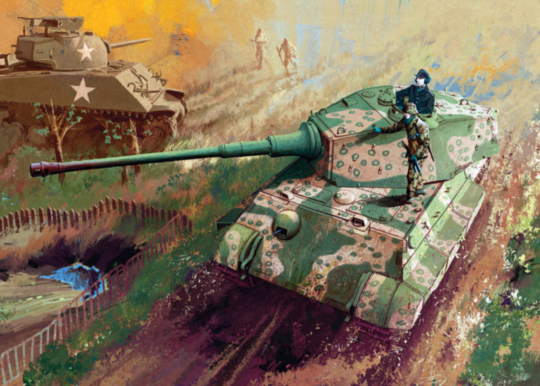 1/35 Academy - German Army King Tiger "Last Production" Heavy Tank