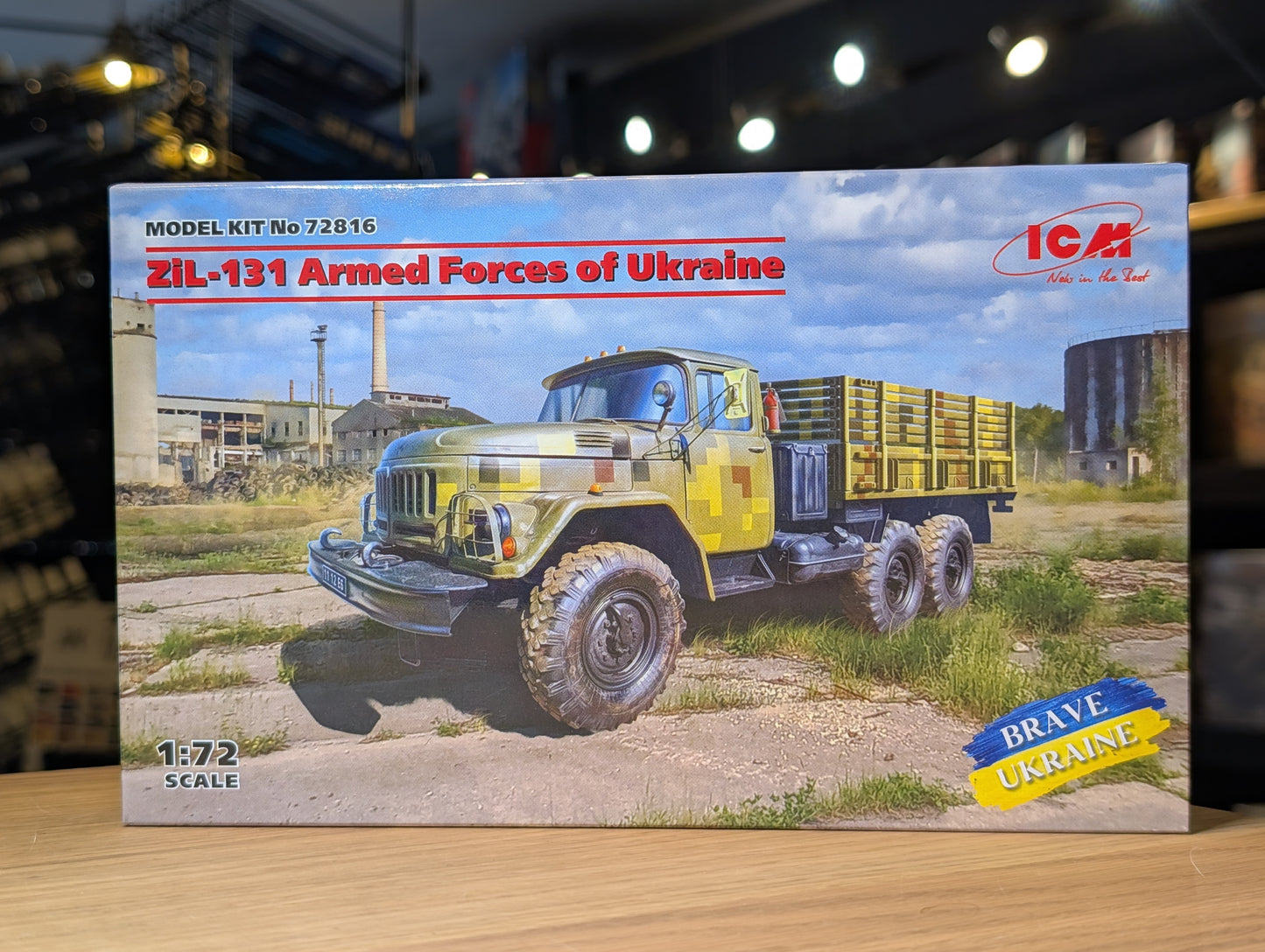 ICM Vehicles 1:72 - ZiL-131, Military Truck of the Armed Forces of Ukraine - ICM72816