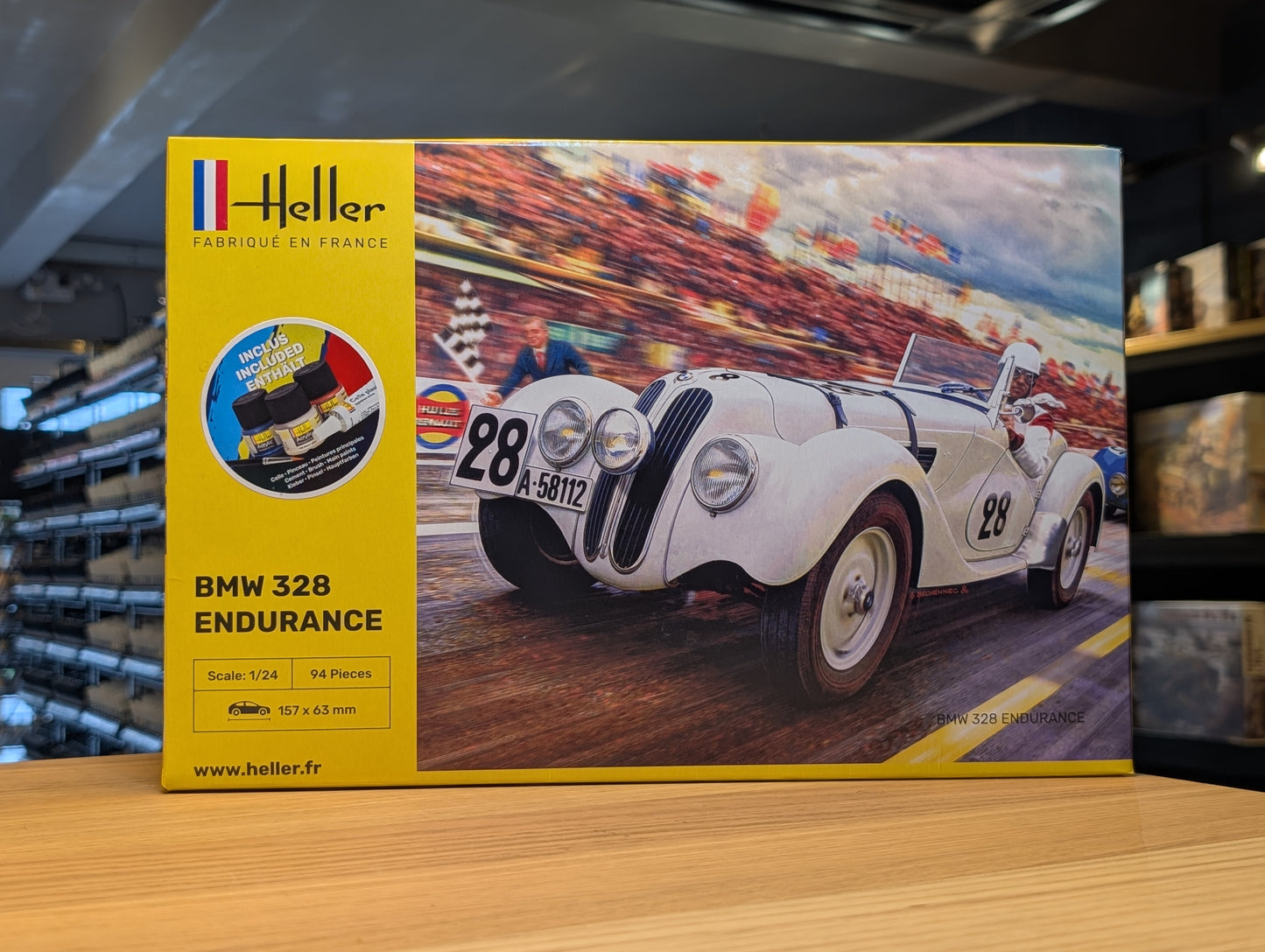 1/24 Heller - BMW 328 Endurance Gift Set