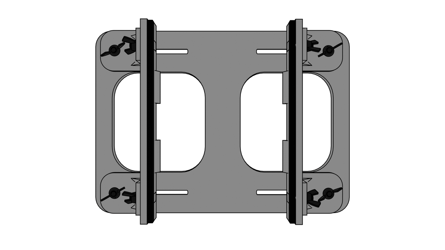 Model AFV Berth / Building Cradle for scales 1/72 to 1/35